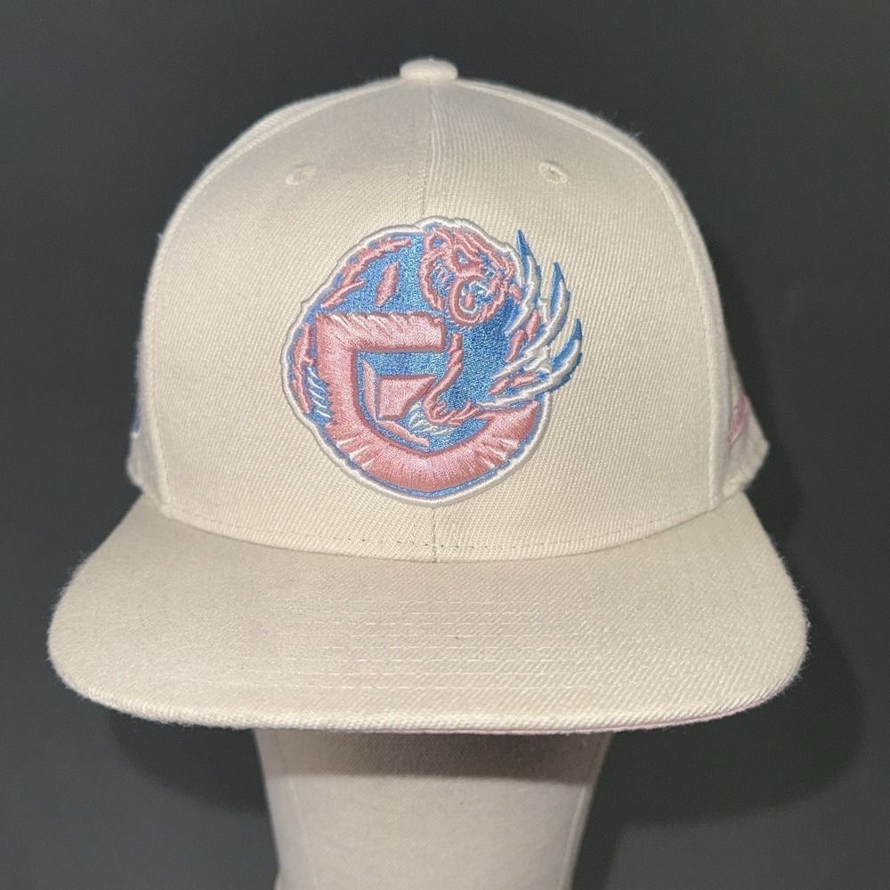 Men's Vancouver Grizzlies Mitchell And Ness HWC "Cake Pop" Fitted Hat Size 7 3/8